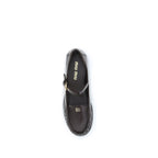 Brown Calf Leather Bos Taurus Slip-On Loafers