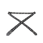 Black And White Silk Tie