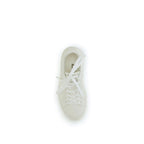 White Calf Leather Bos Taurus Low Top Sneakers