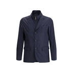 Blue Polyester Jacket