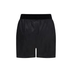 Black Silk Bermuda Shorts