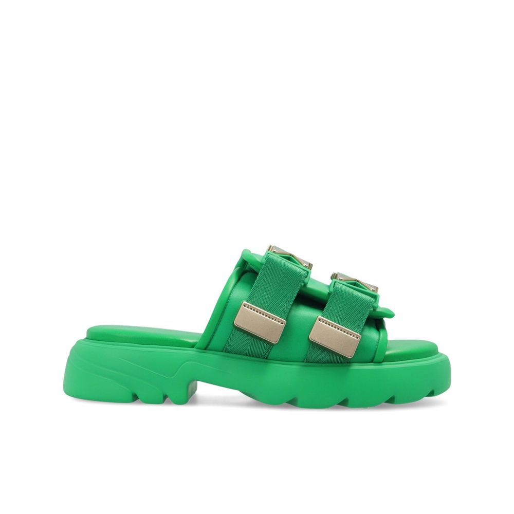 Bicolor Nylon Slides