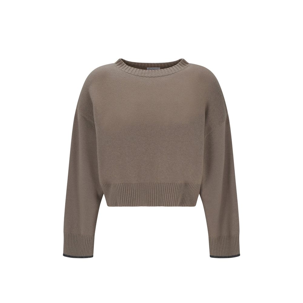 Beige Cashmere Sweater