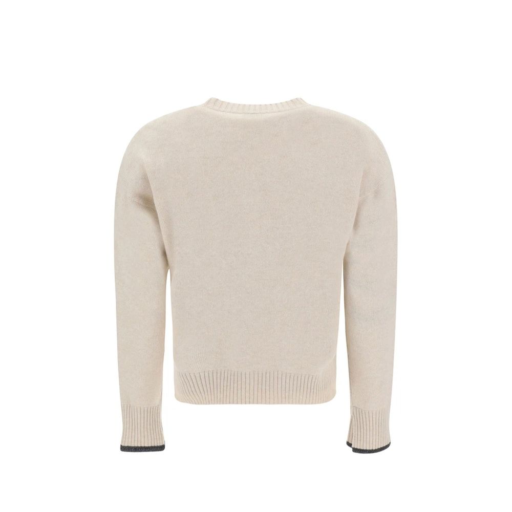 Beige Cashmere Sweater