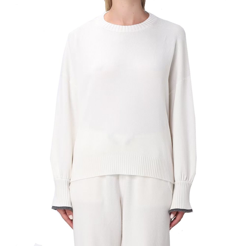 White Cashmere Sweater
