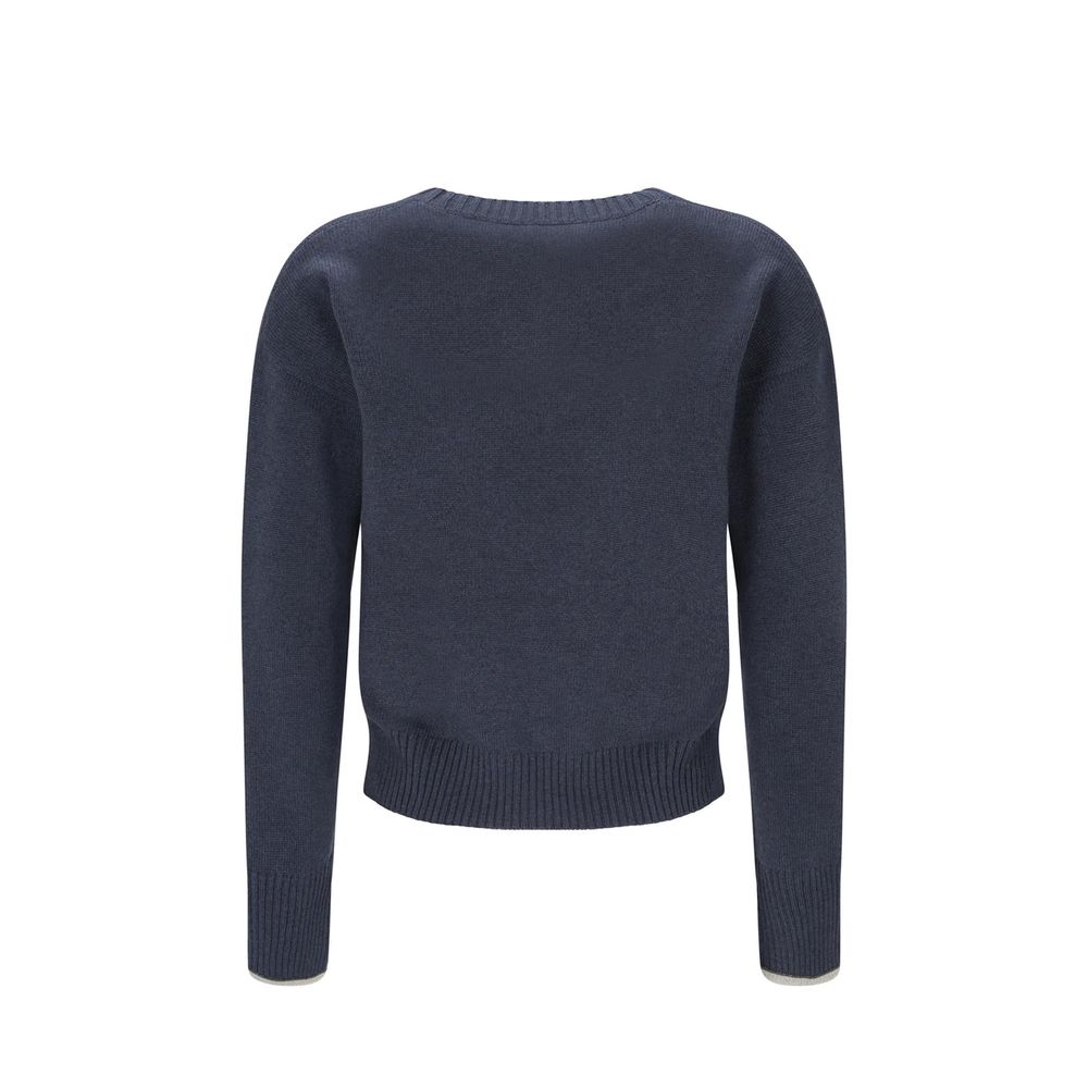 Blue Cashmere Sweater