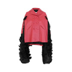 Multicolor Leather Cloacks