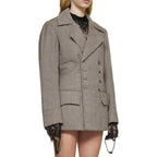 Brown Wool Blazer