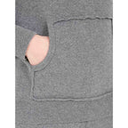 Gray Cashmere Sweatshirt