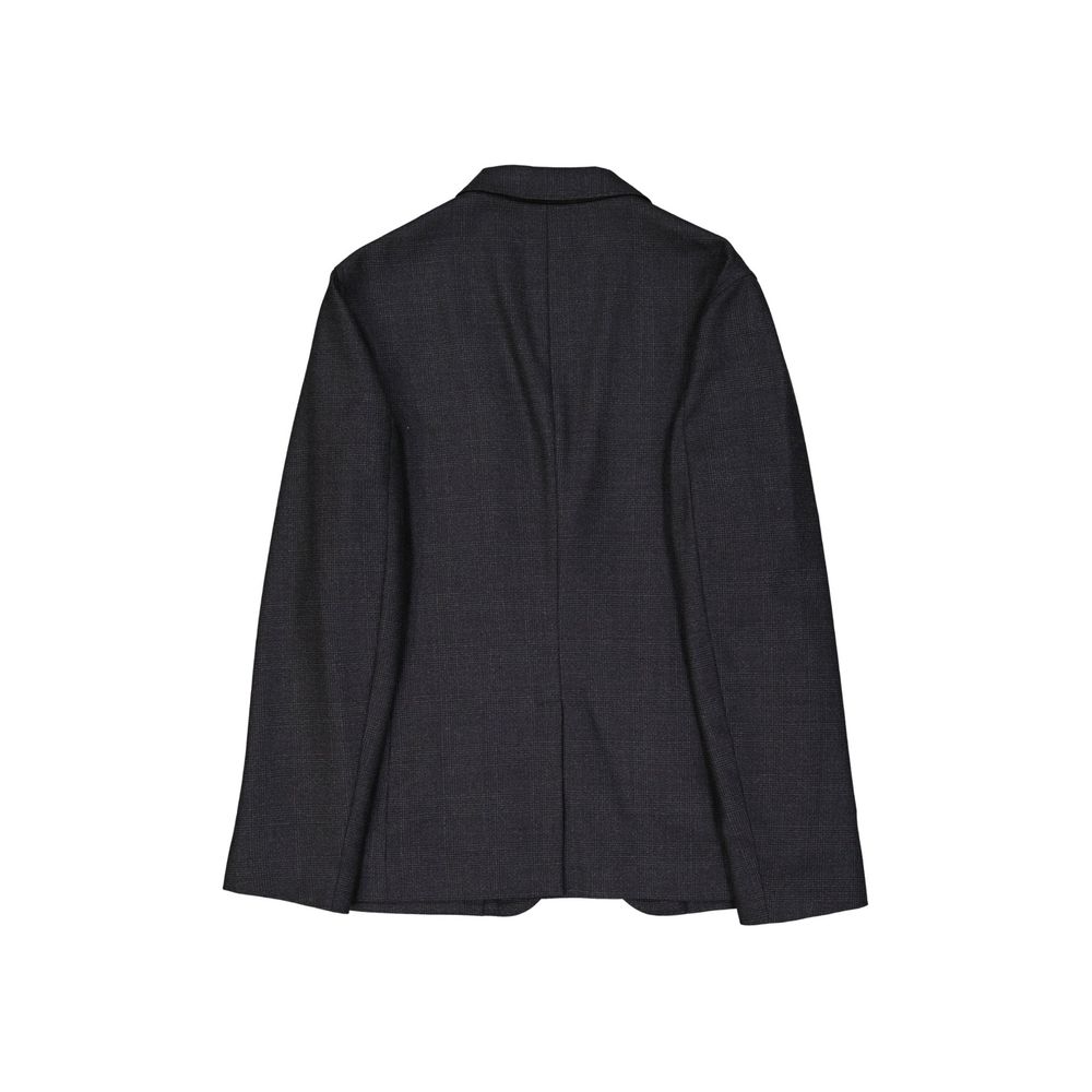 Gray Wool Blazer