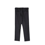 Gray Wool Casual Pants