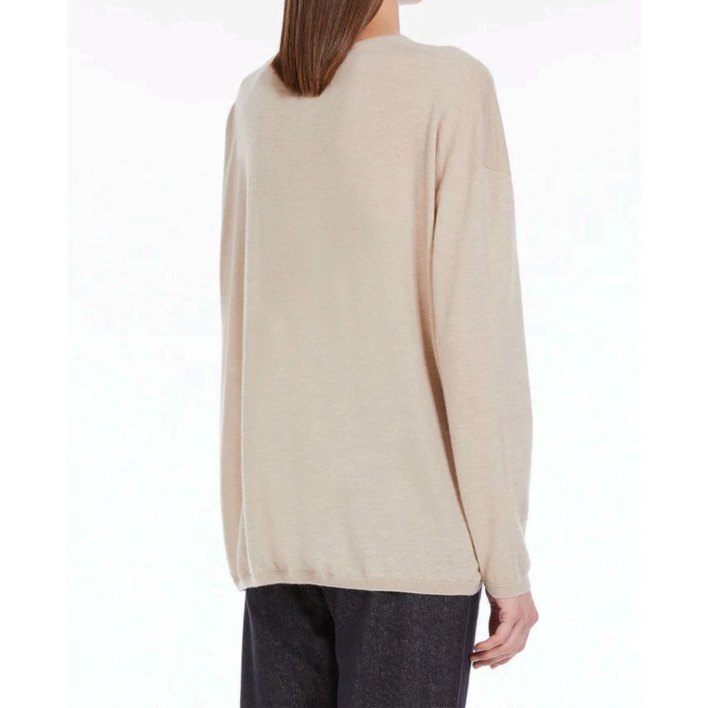 Beige Cashmere Sweater