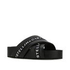 Black Polyethylene Slippers