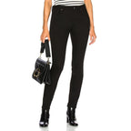 Black Cotton Skinny Jeans