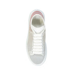 White Calfskin Low Top Sneakers