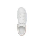 White Calfskin Chunky Sneakers