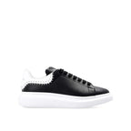 Black Calfskin Chunky Sneakers