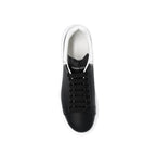 Black Calfskin Chunky Sneakers