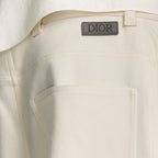 White Cashmere Chino Pants
