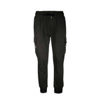 Gray Cotton Cargo Pants