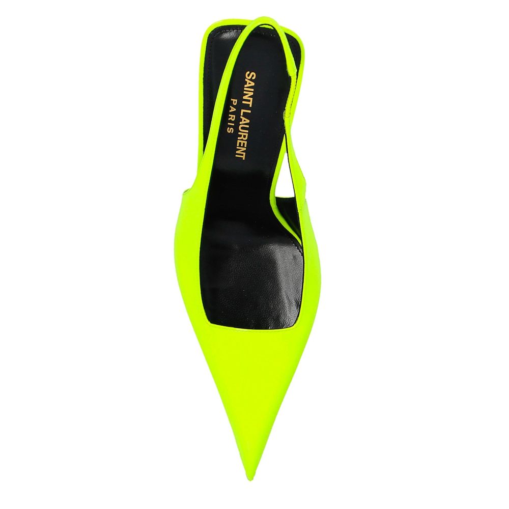 Bicolor Calfskin High Heel Pumps