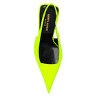Bicolor Calfskin High Heel Pumps