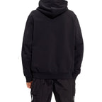 Black Cotton Sweatshirt
