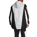 Black Polyester Shell Jacket