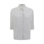 White Cotton Dress Shirt