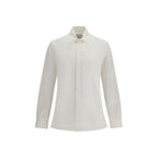 White Cotton Dress Shirt