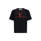 Black Cotton T-Shirt