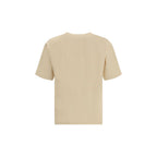 Beige Cotton T-Shirt