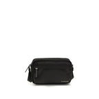 Black Polyamide Shoulder Bag