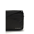 Black Polyamide Shoulder Bag