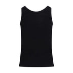 Black Cotton Tank Tops