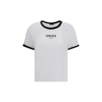 White Viscose T-Shirt