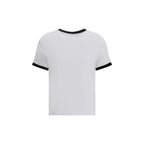 White Viscose T-Shirt