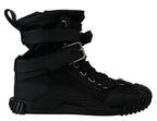 Sorrento Sneakers Nylon Black High Top Shoes