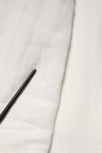 White Double Breasted Men Trench Coat Jacket