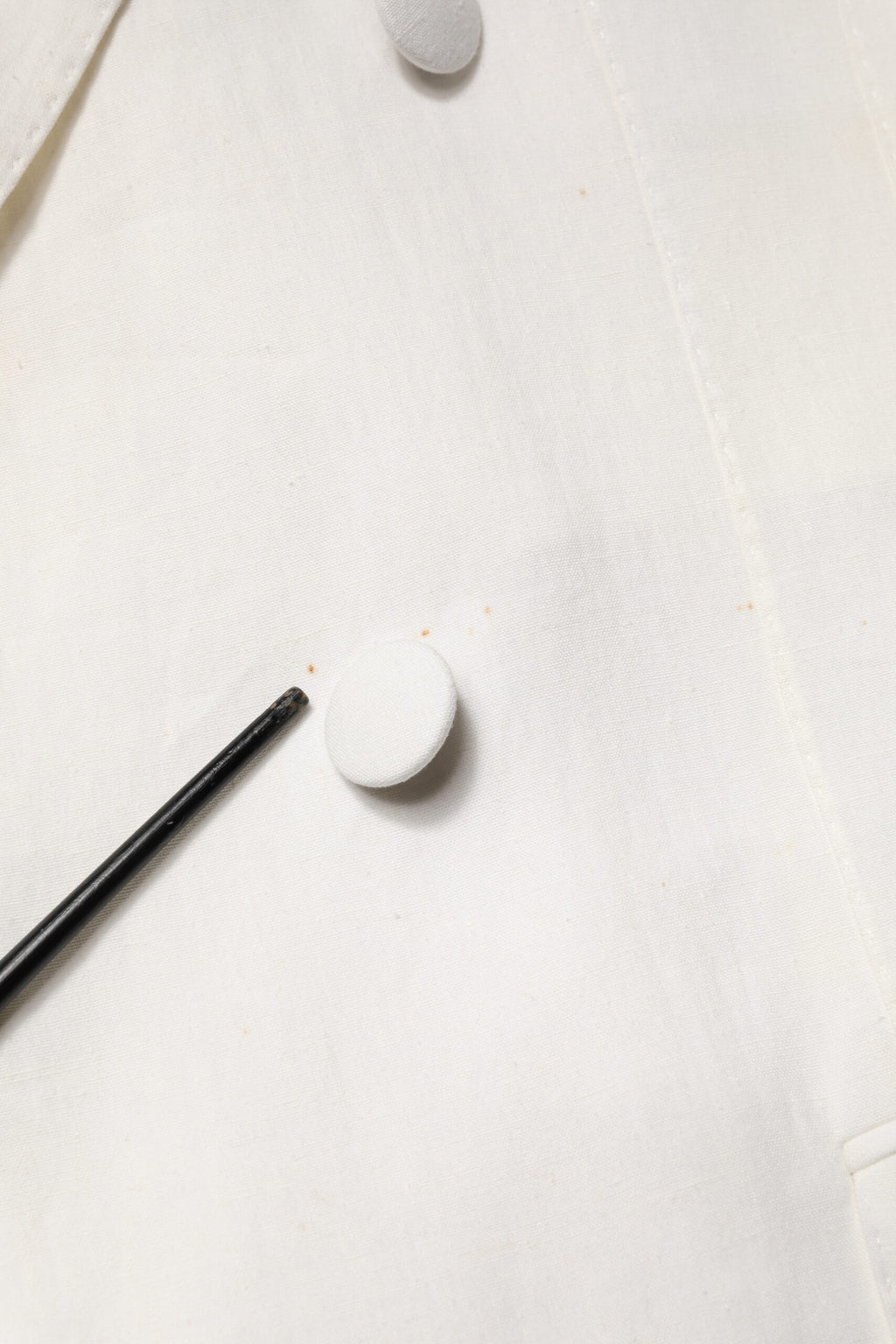 White Double Breasted Men Trench Coat Jacket