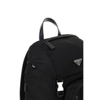 Black Nylon Backpack