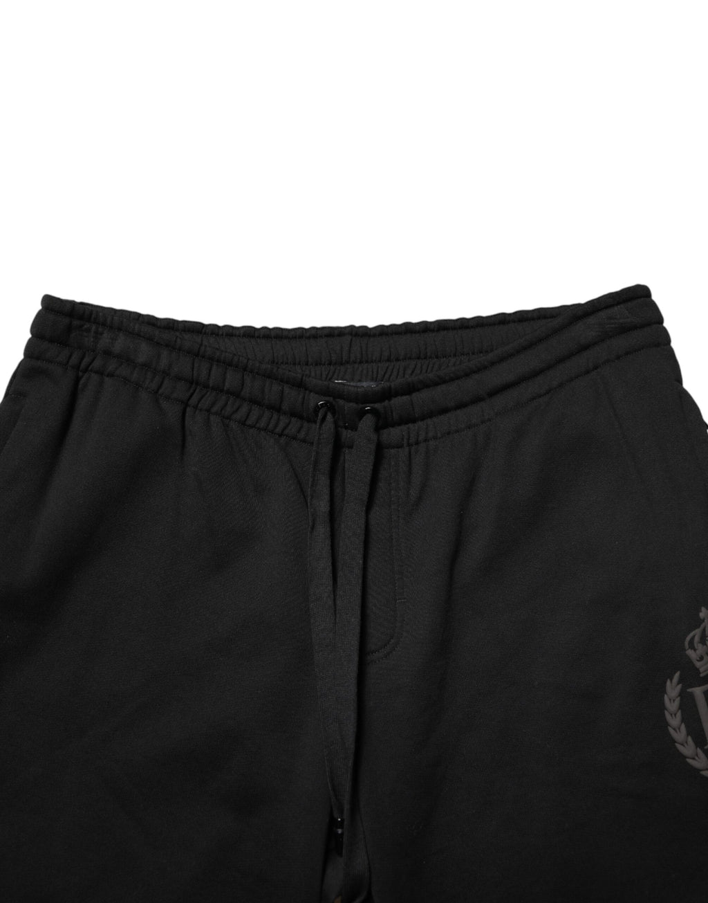 Black Logo Cotton Skinny Jogger Trouser Pants