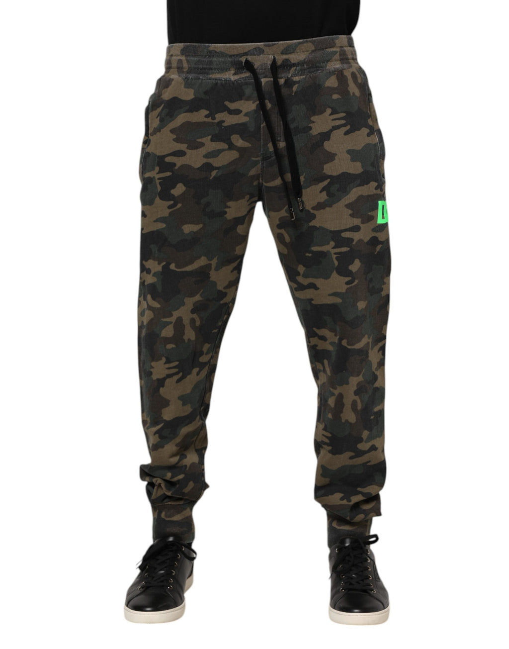 Brown Camouflage Cotton Jogger Trouser Pants