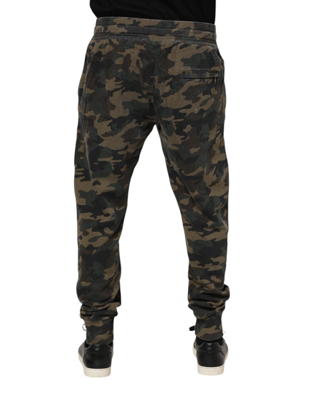 Brown Camouflage Cotton Jogger Trouser Pants