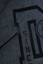 Blue Cotton Logo Hooded Sweatshirt  Sweater