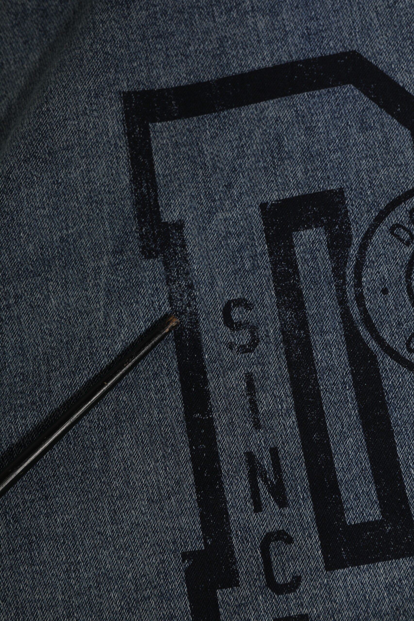 Blue Cotton Logo Hooded Sweatshirt  Sweater