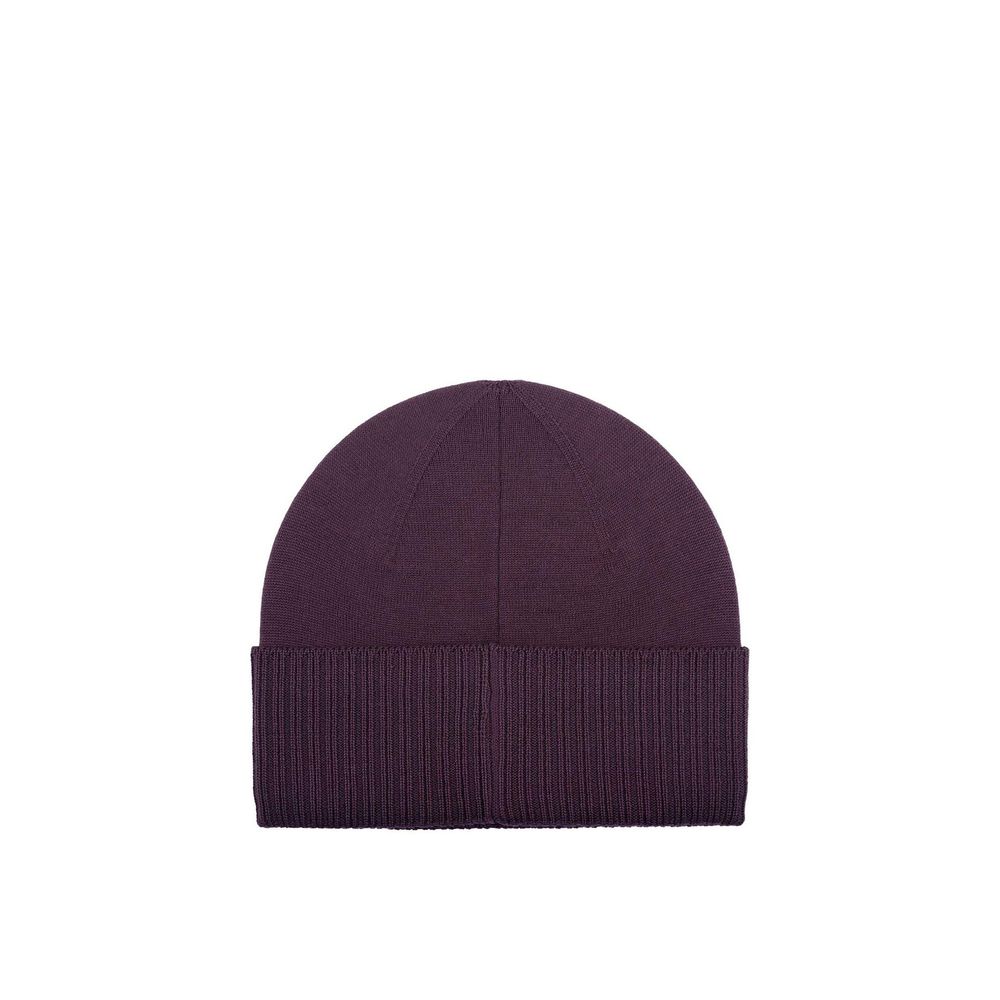 Purple Wool Beanie