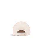 Beige Cotton Cap (Baseball Hat)