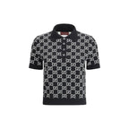 Black Wool Pattern Shirt