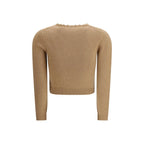 Brown Wool Sweatshirt